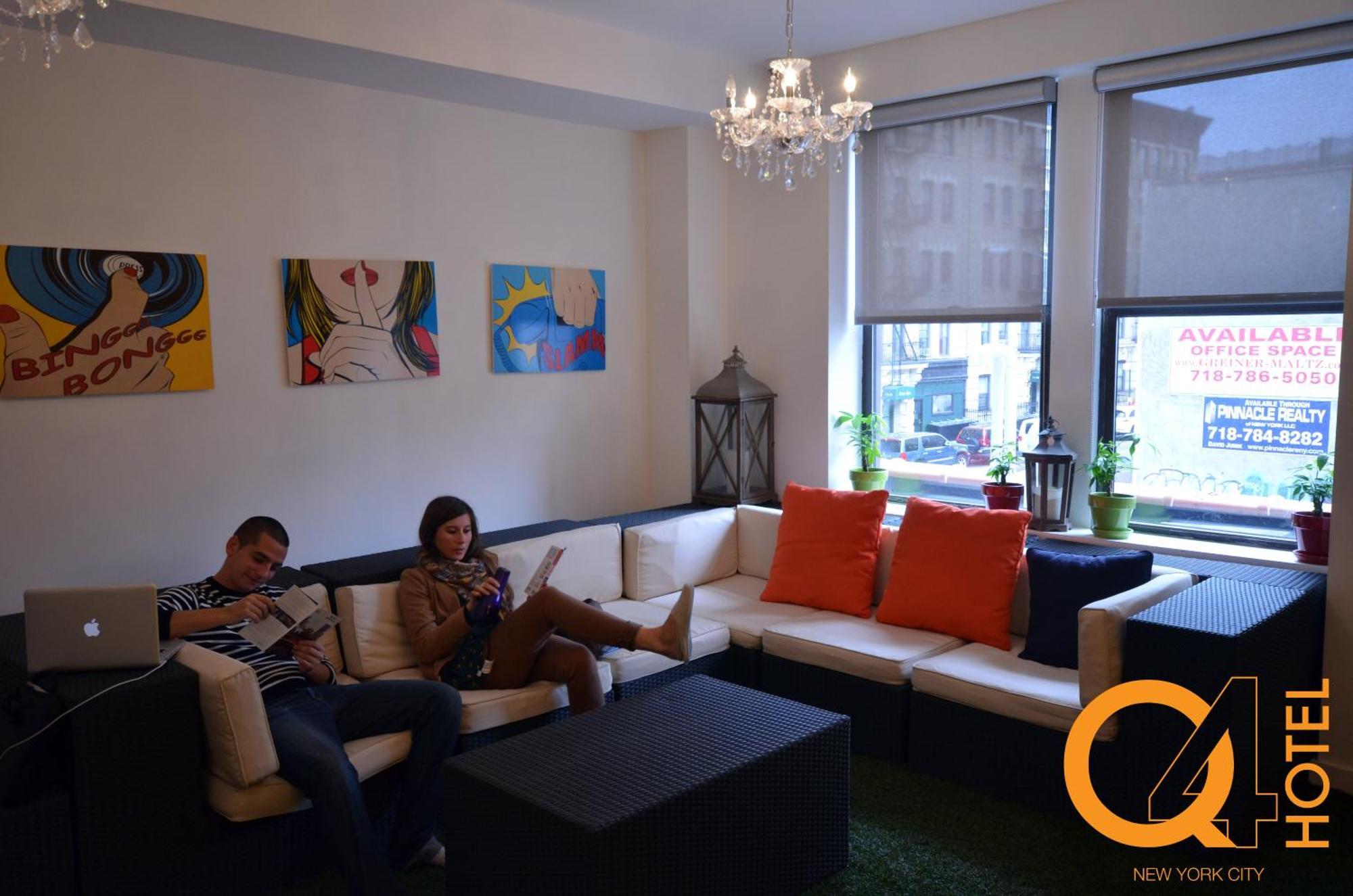 Q4 Hotel And Hostel New York Eksteriør billede